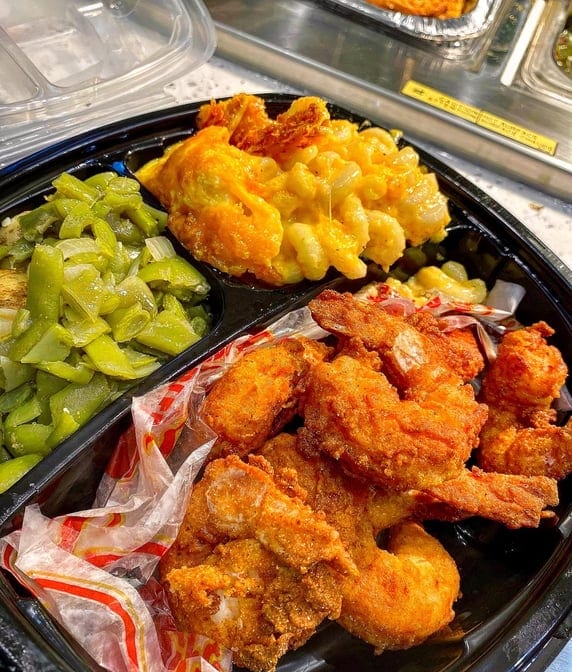 Shrimp Dinner.
